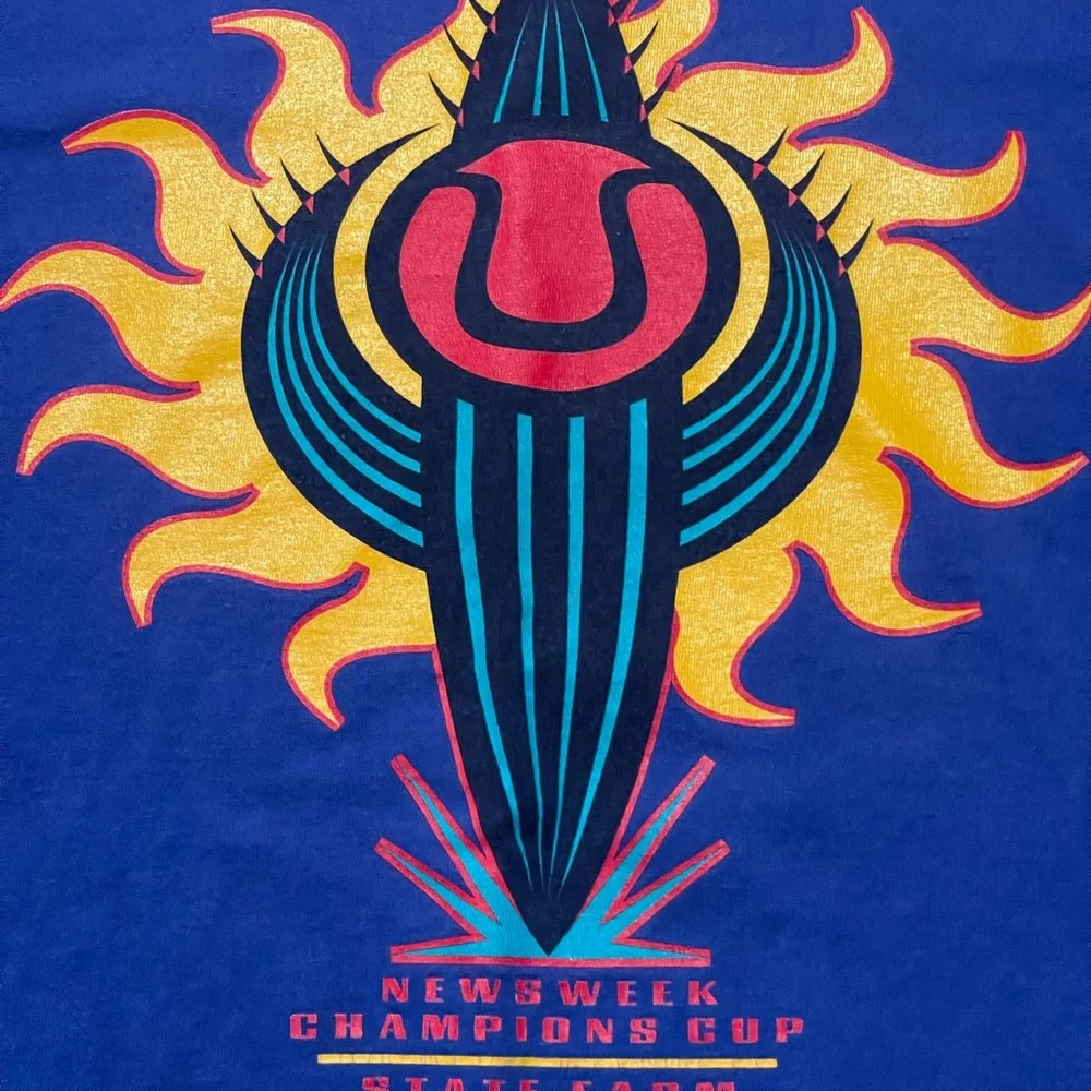 Vintage Adidas Newsweek‎ Championship Cup Tennis Shirt